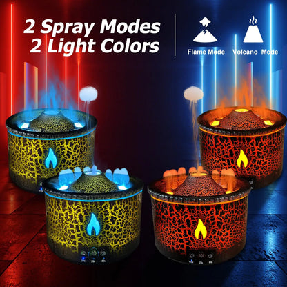 Volcano Flame Humidifier