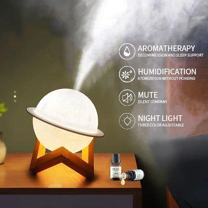 Moon Night Light Humidifier